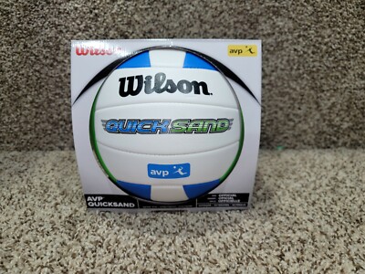 Wilson Quick Sand AVP Volleyball Green Blue and White Brand New In Box