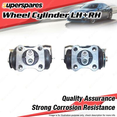 2 LH+RH Rear Wheel Cylinders Forward for Toyota Dyna 300 200 BU 3.0L 3