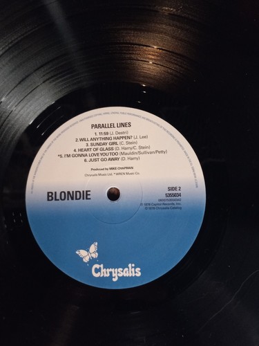 Blondie Parallel Lines - European 180g Reissue Vinyl Lp - Picture 13 of 13