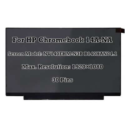 Écran LCD Tactile De Remplacement Pour HP Chromebook X360 14a-ca - 14" HD (1366x768) - Neuf