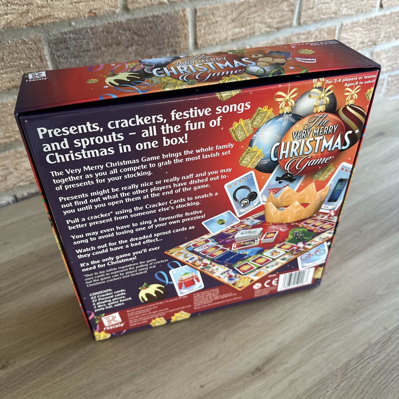 The Very Merry Christmas Game Family Fun Board Game by Rascals SEALED