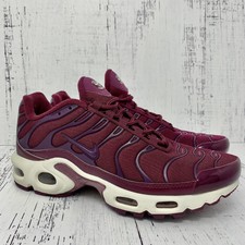 nike air max plus burgundy womens