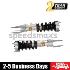 Pair L&R Front Shock Struts Spring Assys w/PASM Fit Porsche Panamera 970 2010-16