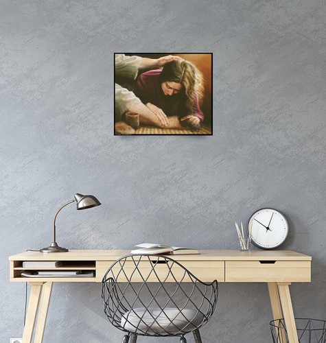 Jusqu'à ce qu'il apparaisse par Diana M Botkin, peinture chrétienne, - Photo 2 sur 12