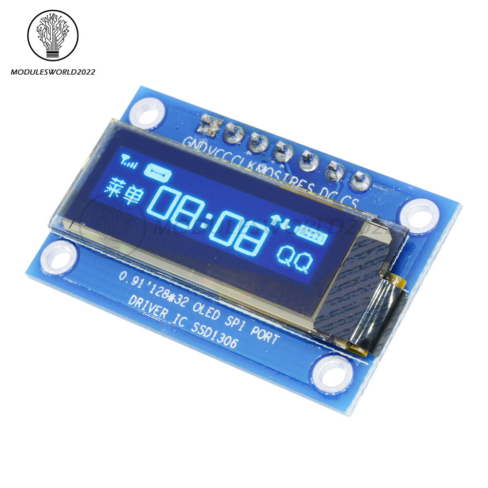 0.96"/1.3'' Inch 128X64 OLED LCD SPI Display Serial Screen Module Arduino UNO R3