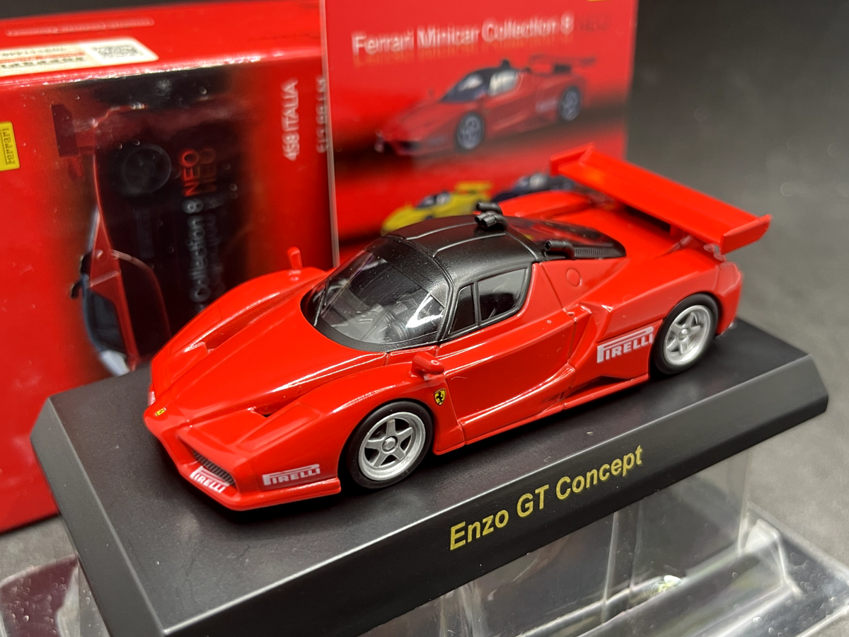 Kyosho 1/64 Ferrari collection 8neo Enzo GT Concept Red Kyosho 1/64 Ferrari collection 8neo Enzo GT Concept Red