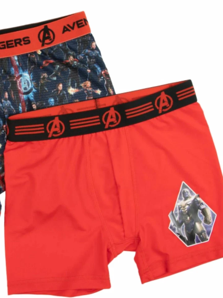 Marvel Boys Avengers Infinity War 3pc Boxer Briefs Boxer Shorts Set Underwear - Image 2 of 3