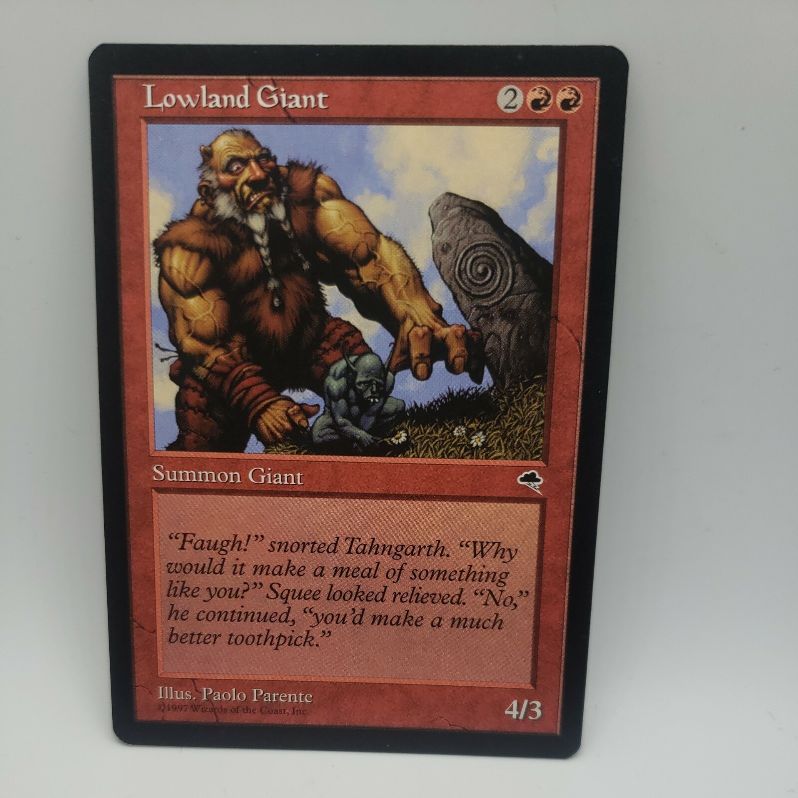 Lowland Giant x1 - Tempest - MTG - Near Mint Pack Fresh