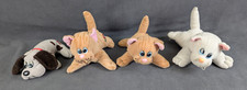 Lot Of 4 Vintage 1980s Pound Puppies Pound Purries Animals Plush Tonka