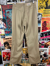 VTG 70s Women's Khaki High Rise Stage West Prior Western Rockabilly Pant 29x30