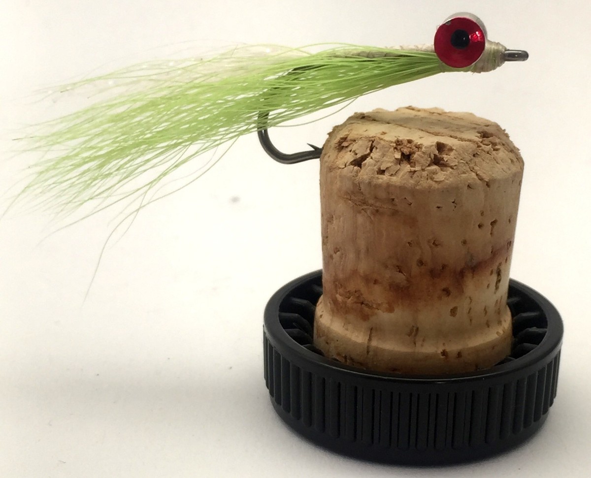 Clouser Minnow Black mouche à bonefish