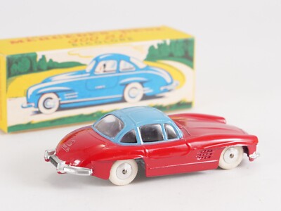 Quiralu Mercedes 300 SL Bi-couleur 1/43 - Miniature France - État Neuf En Boîte