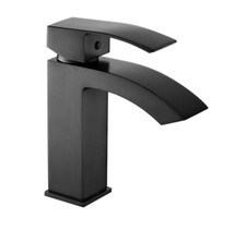 ANZZI Revere Oil Rubbed Bronze 1-handle 1-Hole Low-arc Bathroom Sink Faucet