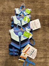 3 Body Glove Evoprene PFD Boating Life Jacket Girls 33-55 lbs USCG Approved