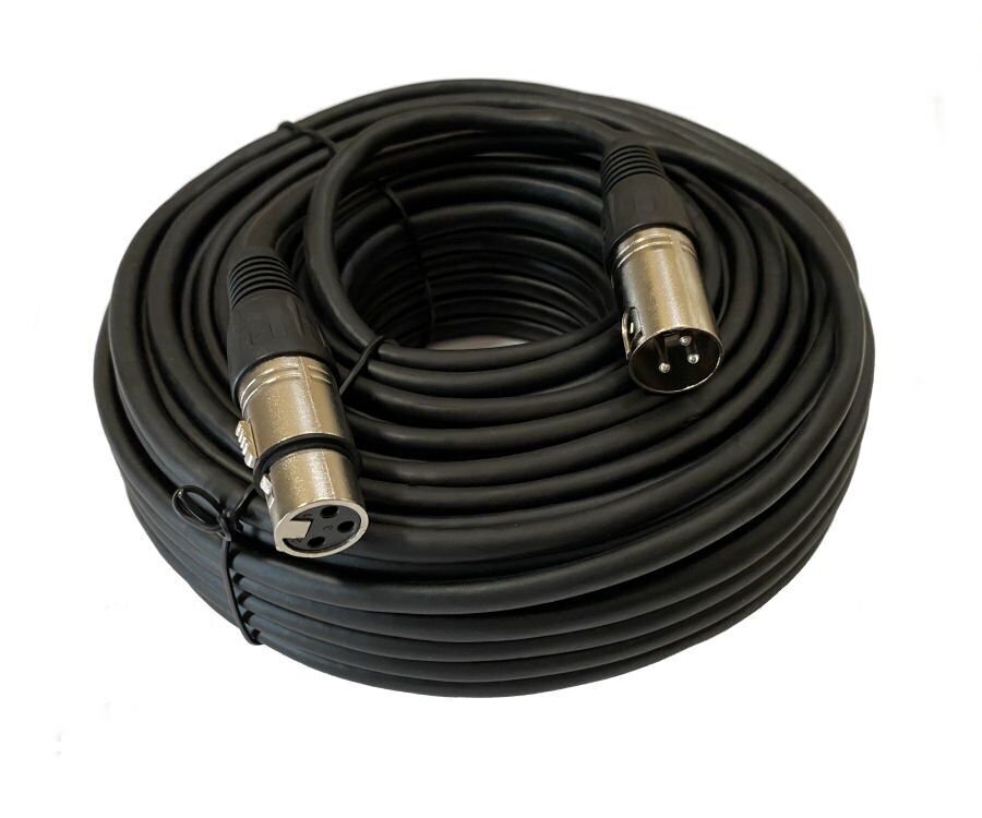 Cavo Videocitofono 4 Fili Set Di 10 Cavi Microfono XLR Professionale 3 Pin Maschio-Femmina - 35 Piedi (Circa 10.7 Metri) Mak Xlr - Foto 10