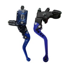 1 Pair 7/8" Brake Clutch Cylinder Reservoir Levers Hydraulic Cylinder