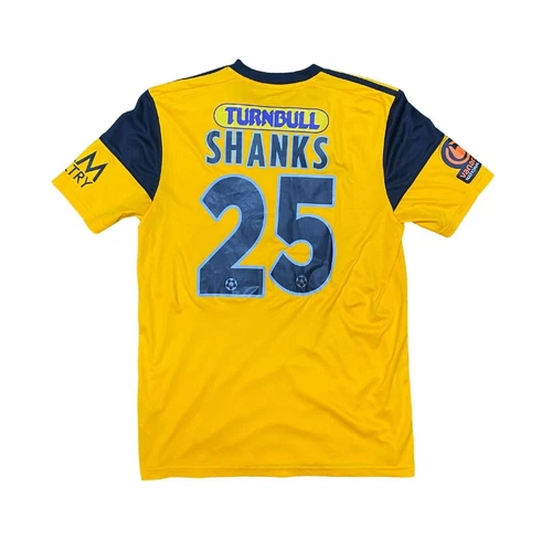 Boston United 2021/22 Matchworn Home Shirt Shanks #25 - Excellent (M)