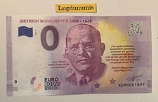 Billet 0 Euro Dietrich Bonhoeffer 1906-1945 2020-2 - euro souvenir touristique
