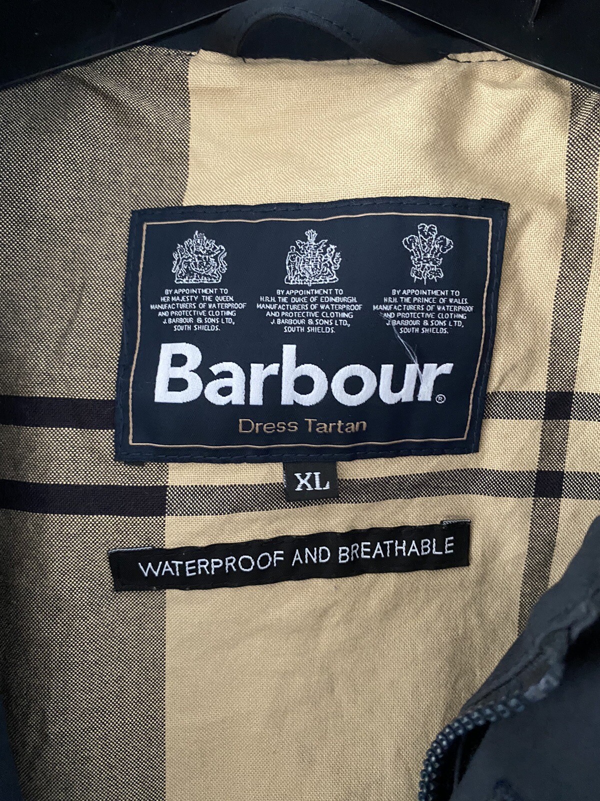 mens barbour jacket xl eBay