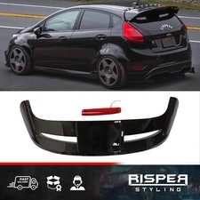 REAR SPOILER IN GLOSS BLACK FOR FORD FIESTA MK7 MK7.5 2009-2019 'ZS ST LOOK'