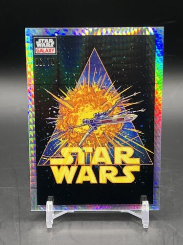 Just Like Back Home Prism Refractor /75 SP #68 2023 Star Wars Galaxy X-Wing - Picture 1 of 2