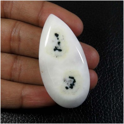 NATURAL SOLAR QUARTZ CABOCHON 49x24 mm. PEAR UNIQUE~ LOOSE GEMSTONE SOL-247