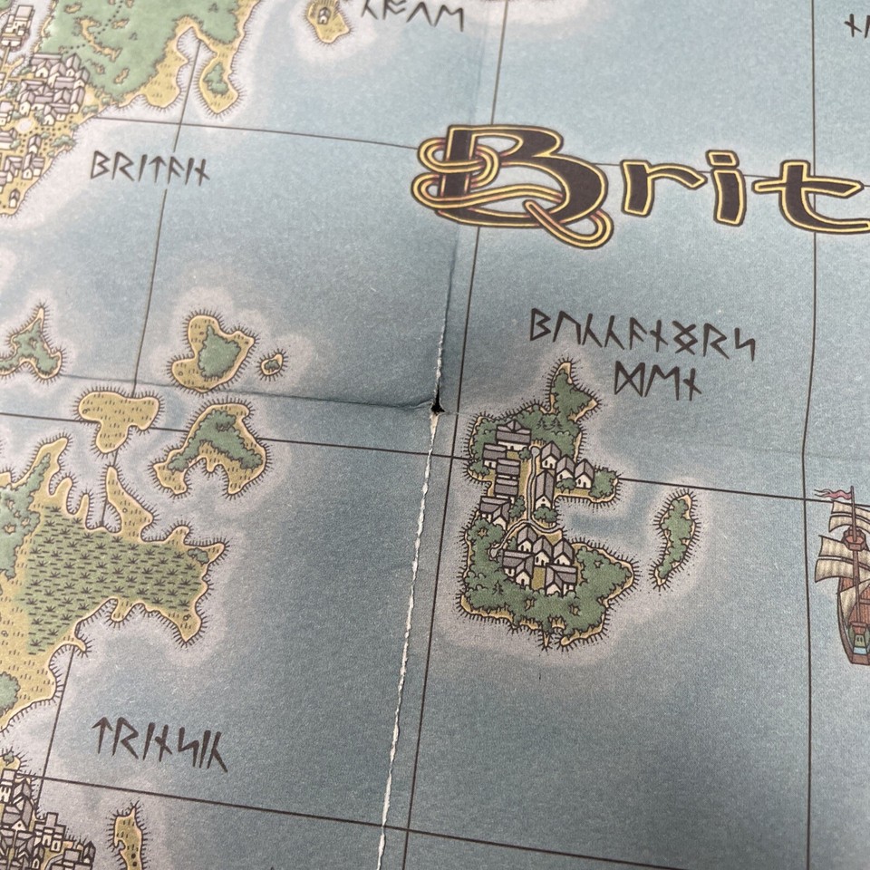 Ultima Online The Second Age T2A Lost Lands Brittania Original Paper