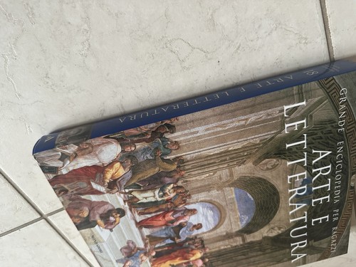 Libro Arte E Letteratura Grande Enciclopedia Per Ragazzi - Foto 3 di 8