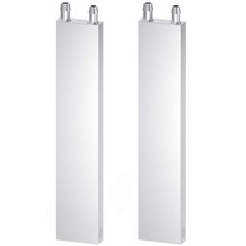 Aluminum Water Cooling Block, Liquid Water Cooler Heat Sink System for PC Com...