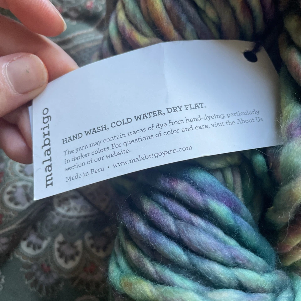 Rasta Malabrigo Yarn Kettle Dyed, Merino, Soft, 866 Arco Iris - Image 4 of 4