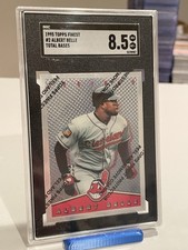 1995 Topps Finest Total Bases Albert Belle #2 SGC 8.5