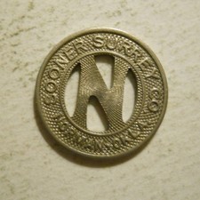 Sooner Surrey Company (Norman, Oklahoma) transit token - OK610C