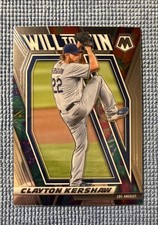 2021 Panini Mosaic - Will to Win Clayton Kershaw #WTW5