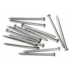 Box 225g 1" 25mm and 2" 50mm Oval Head nails Bright