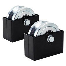 4" V-Groove Slide Gate Wheel Weld-on Box for Sliding Rolling V Invert Track Gate