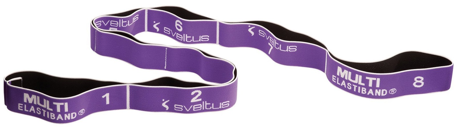 Multi Elastiband violet 15 kg élastique de fitness pour cuisses et fessiers