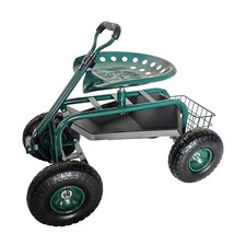 Mobile garden seat Garden roll seat Garden trolley Gardening seat