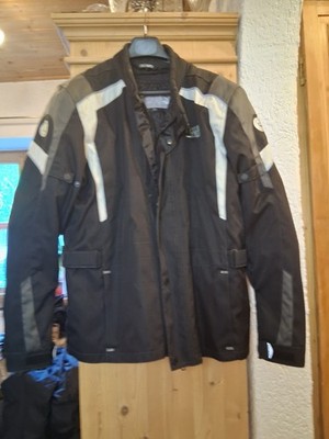 Motorradjacke Schwarz FAST WAY XXL 56/58 mit Protektoren, neu wertig Gebraucht