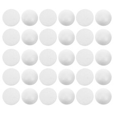 70 Pcs Foam Half Christmas Crafts Decorations
