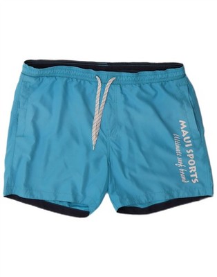 Maui Maui Herren Grafik Badeshorts 2XL blau Polyester CZ10