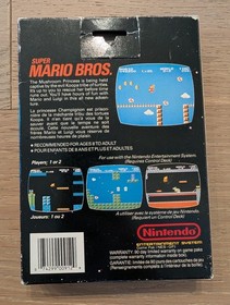 Super Mario Bros. (Nintendo NES, 1985) - With Manual