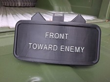 Claymore Mine Front Toward Enemy M18 Tow Hitch Receiver Cover 2 Truck Suv