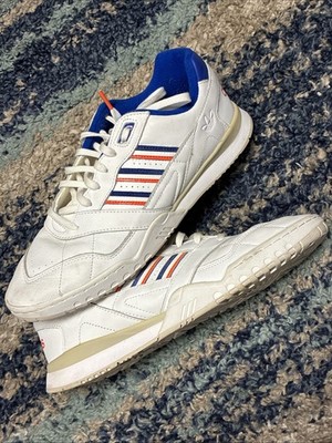 Adidas Mens AR Trainer EE5398 White Leather Low Top Lace Up Sneaker Shoe Sz 11