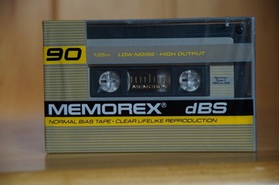 Leerkassette Memorex dBS 90 - Original verpackt