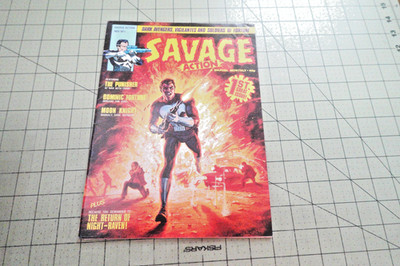 SAVAGE ACTION #1 MARVEL UK 1980  THE PUNISHER, DOMINIC FORTUNE, MOON KIGHT