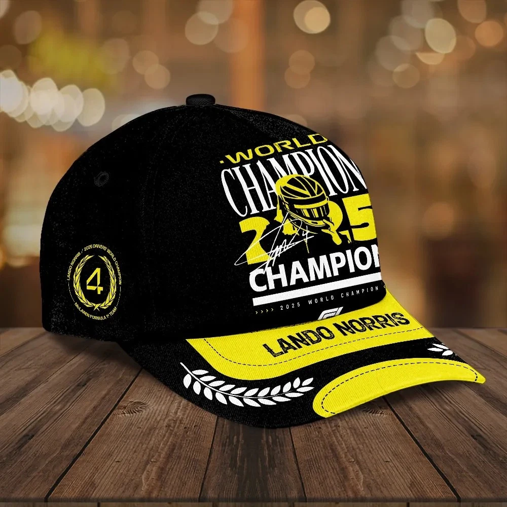 Lando Norris World Champions 2025 Classic Cap, Gift For Fans