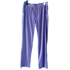 Adar Pro Scrub Pants Womens L P7102 Skinny Leg Yoga Waist Stretch Soft
