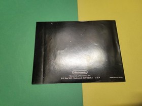 Donkey Kong 3 NES Instruction Booklet Manual Only