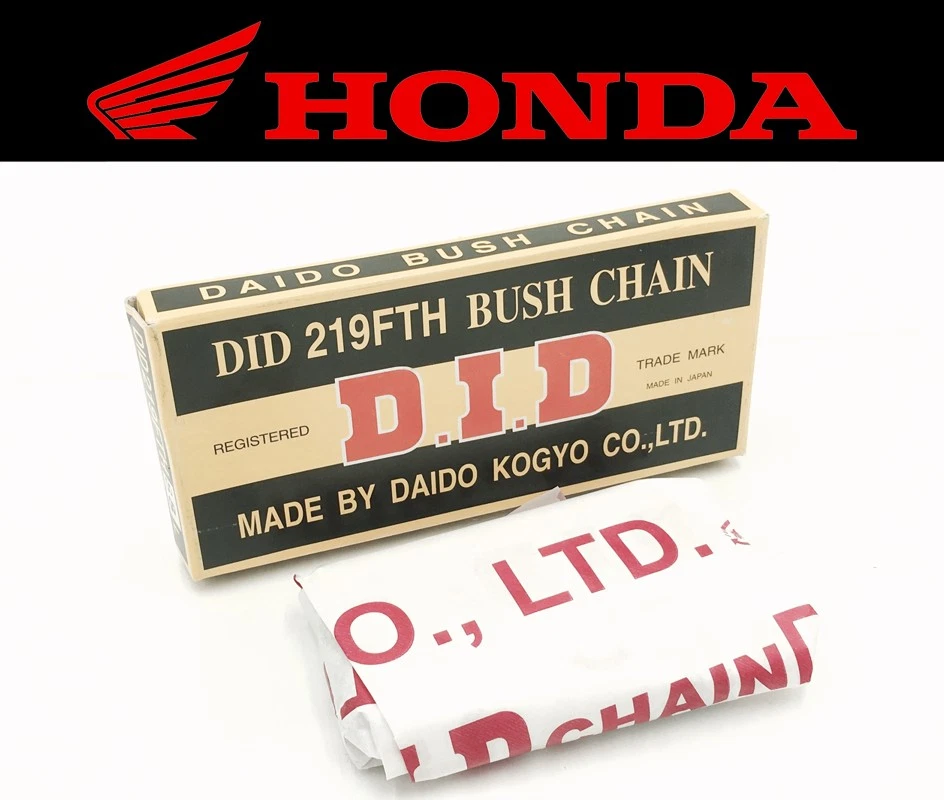 Cadena de leva de distribución D.I.D OEM Honda CB450, CL450, CB500T # 14401-283-003 Foto 2 de 3