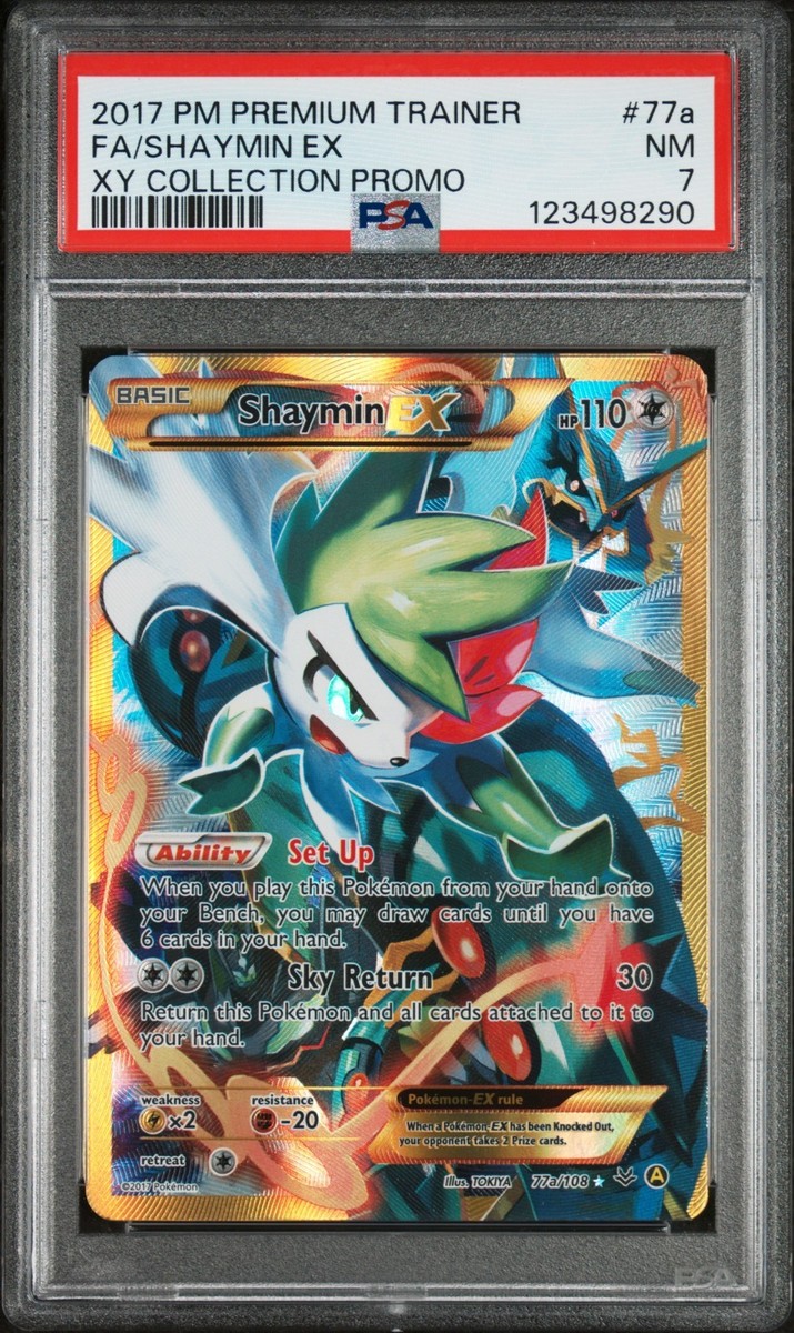 2017 Pokémon Shaymin EX XY #77A Collection Promo PSA 7 | eBay